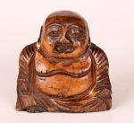 soška Buddhy - tmavé dřevo  5,5 cm