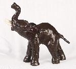 slon černý - 15 cm