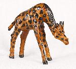 skloněná žirafa - 15 cm